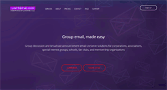 Desktop Screenshot of listserve.com